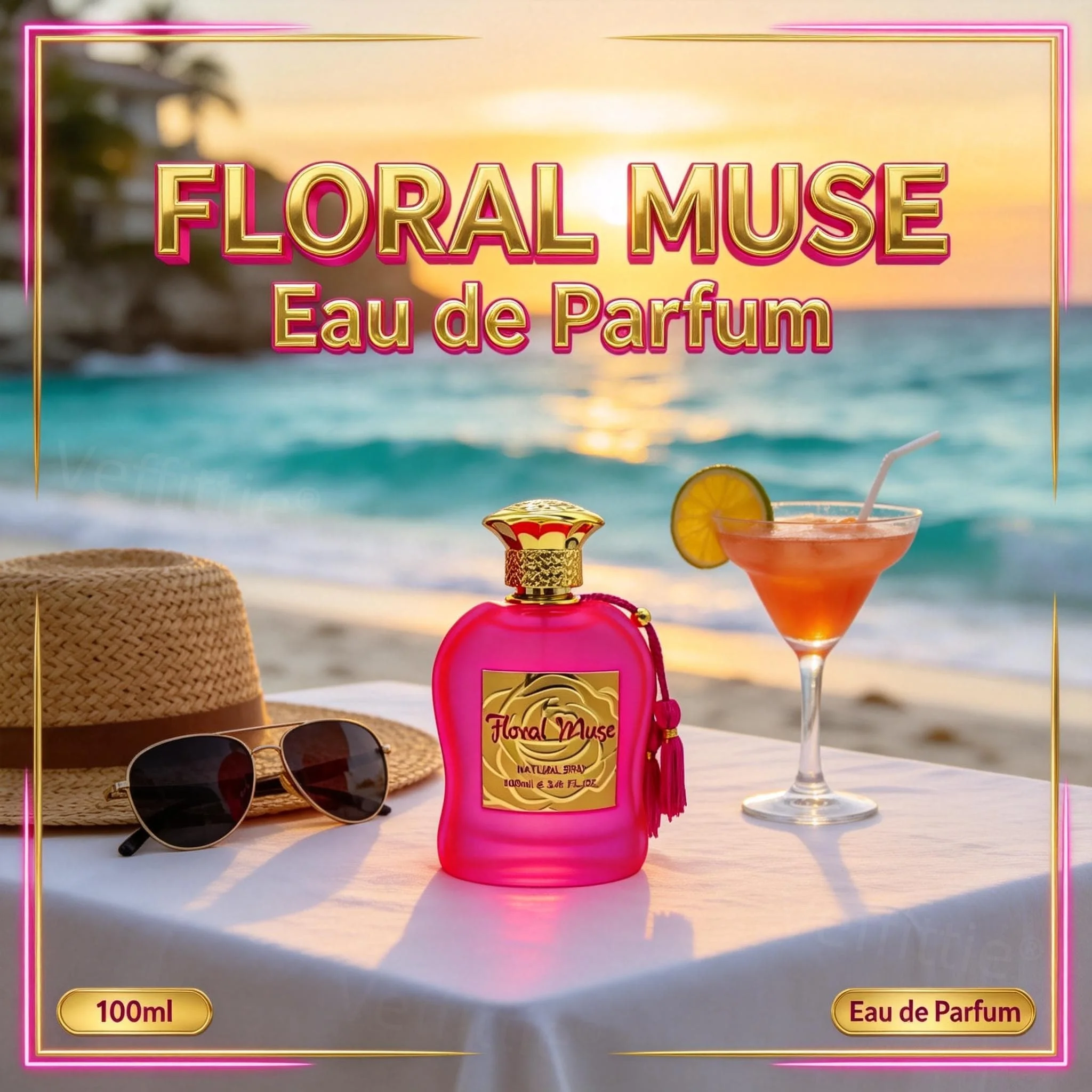Vibrant Citrus Bloom 100ml Eau De Parfum, Long Lasting Lively Fragrance, Holiday Outing, Casual Weekend, Unisex Bright Blend
Vibrant Citrus Bloom 100ml Eau De Parfum, Long Lasting Lively Fragrance, Holiday Outing, Casual Weekend, Unisex Bright Blend