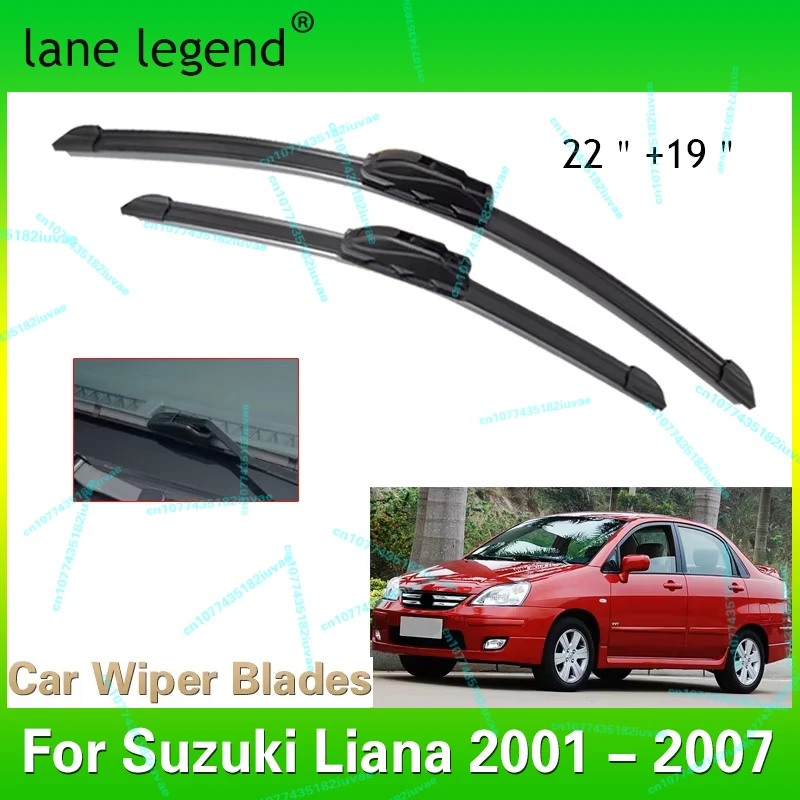 Lane Legend Wiper LHD Front Wiper Blades For Suzuki Liana 2001 - 2007 Windshield Windscreen Front Window 22"+19"
Lane Legend Wiper LHD Front Wiper Blades For Suzuki Liana 2001 - 2007 Windshield Windscreen Front Window 22"+19"