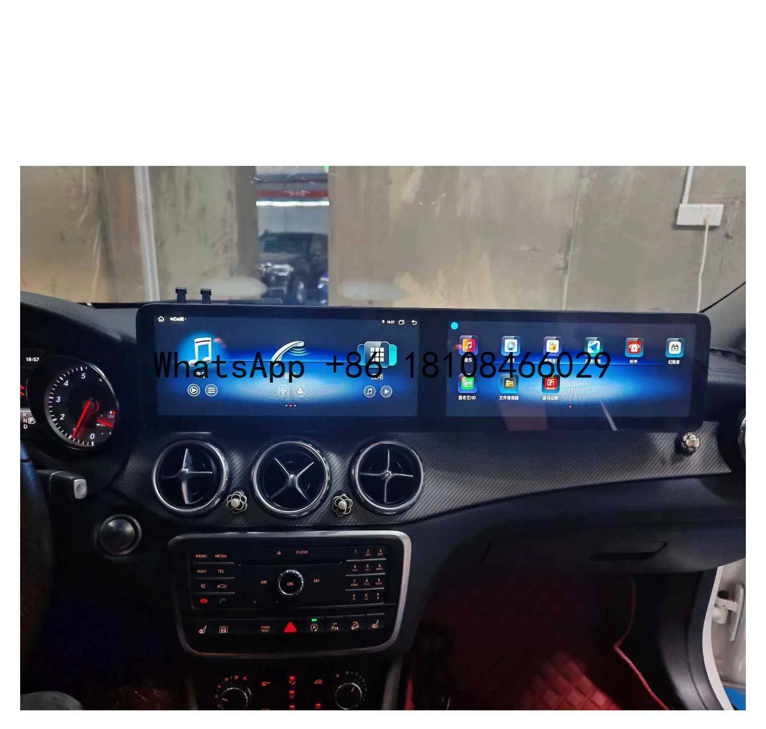 Double 12.3 Inch Car Dvd Player Android Radio Touch Screen Gps Navigation Carplay for Mercedes-Benz A-CLASS (W176) 2014-2018
Double 12.3 Inch Car Dvd Player Android Radio Touch Screen Gps Navigation Carplay for Mercedes-Benz A-CLASS (W176) 2014-2018