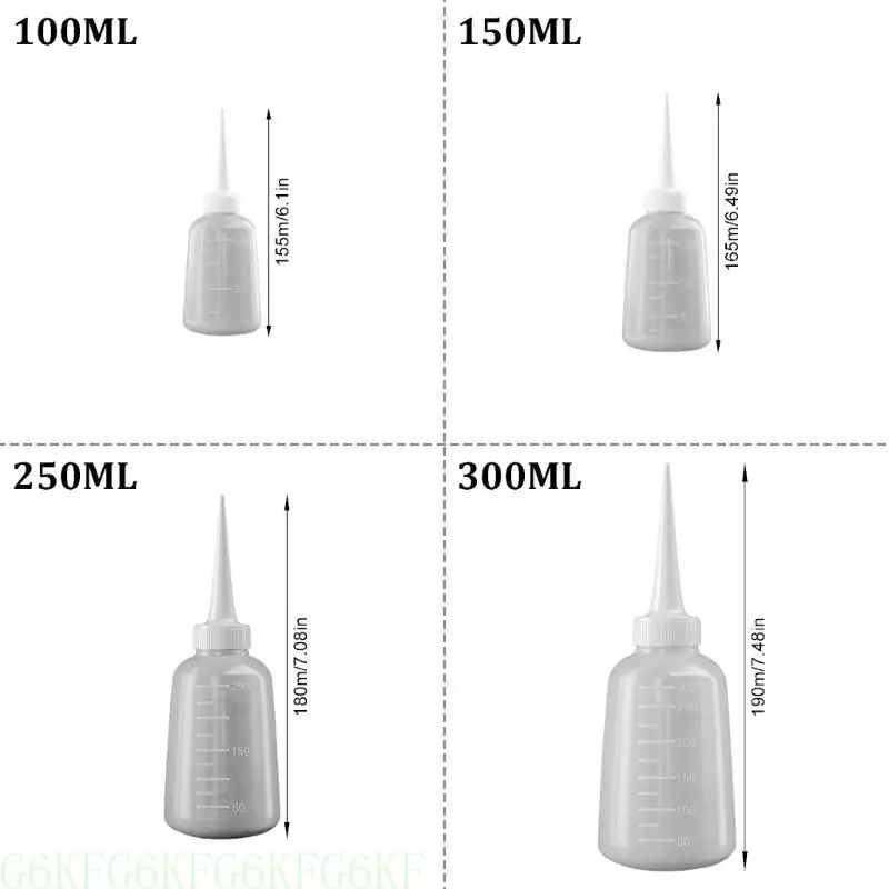 G6KF 4Pcs Sturdy Glues Dispenser Translucent Bottles for Accurate Liquid Dispensing
G6KF 4Pcs Sturdy Glues Dispenser Translucent Bottles for Accurate Liquid Dispensing