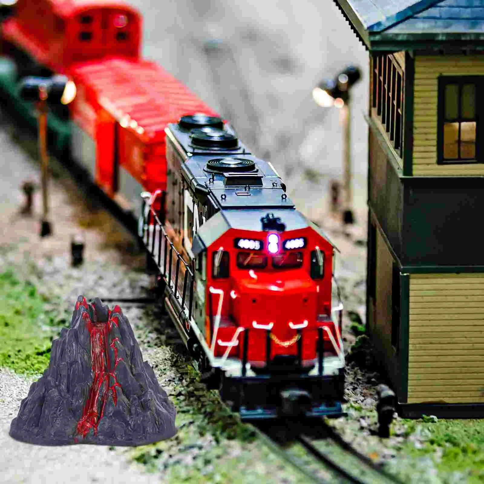 10 Pcs Volcano Model Simulation Toy Ornament Fake Landscape Decor Desktop Decoration Adornment Artificial Decorations Fairy 
10 Pcs Volcano Model Simulation Toy Ornament Fake Landscape Decor Desktop Decoration Adornment Artificial Decorations Fairy