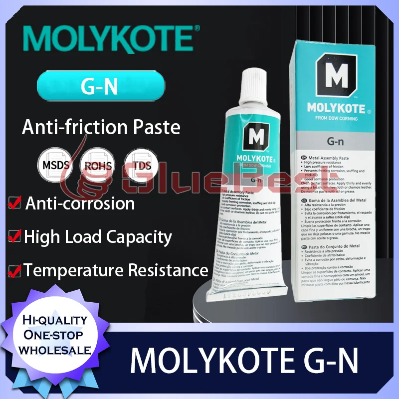 MOLYKOTE G-N Сверхмощная антисевидящая паста Надежная смазка для сборки металла и промышленного оборудования Оригинальный продукт
MOLYKOTE G-N Сверхмощная антисевидящая паста Надежная смазка для сборки металла и промышленного оборудования Оригинальный продукт