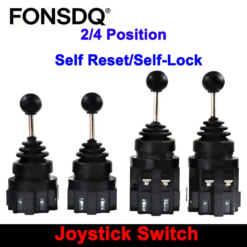 Joystick Switch Monolever Rocker Cross Master Switch 2-way 4-way Self-reset Self-locking 2NO 4NO Hole Size 30mm
Joystick Switch Monolever Rocker Cross Master Switch 2-way 4-way Self-reset Self-locking 2NO 4NO Hole Size 30mm