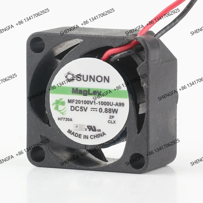 MF20100V1-1000U-A99 Original SUNON 2010 2CM 20X20X10MM 12V 24V 48V DC 5V 0.88W Miniature Cooling Fan
MF20100V1-1000U-A99 Original SUNON 2010 2CM 20X20X10MM 12V 24V 48V DC 5V 0.88W Miniature Cooling Fan