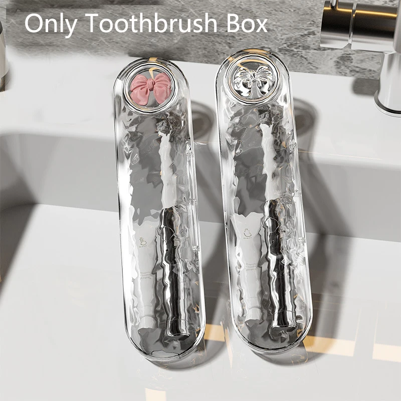 New Travel Homeuse Portable Toothbrush Storage Box Dustproof Toothbrush Boxes Cute Bowknot Water Ripple Tooth brush Cover Case
New Travel Homeuse Portable Toothbrush Storage Box Dustproof Toothbrush Boxes Cute Bowknot Water Ripple Tooth brush Cover Case