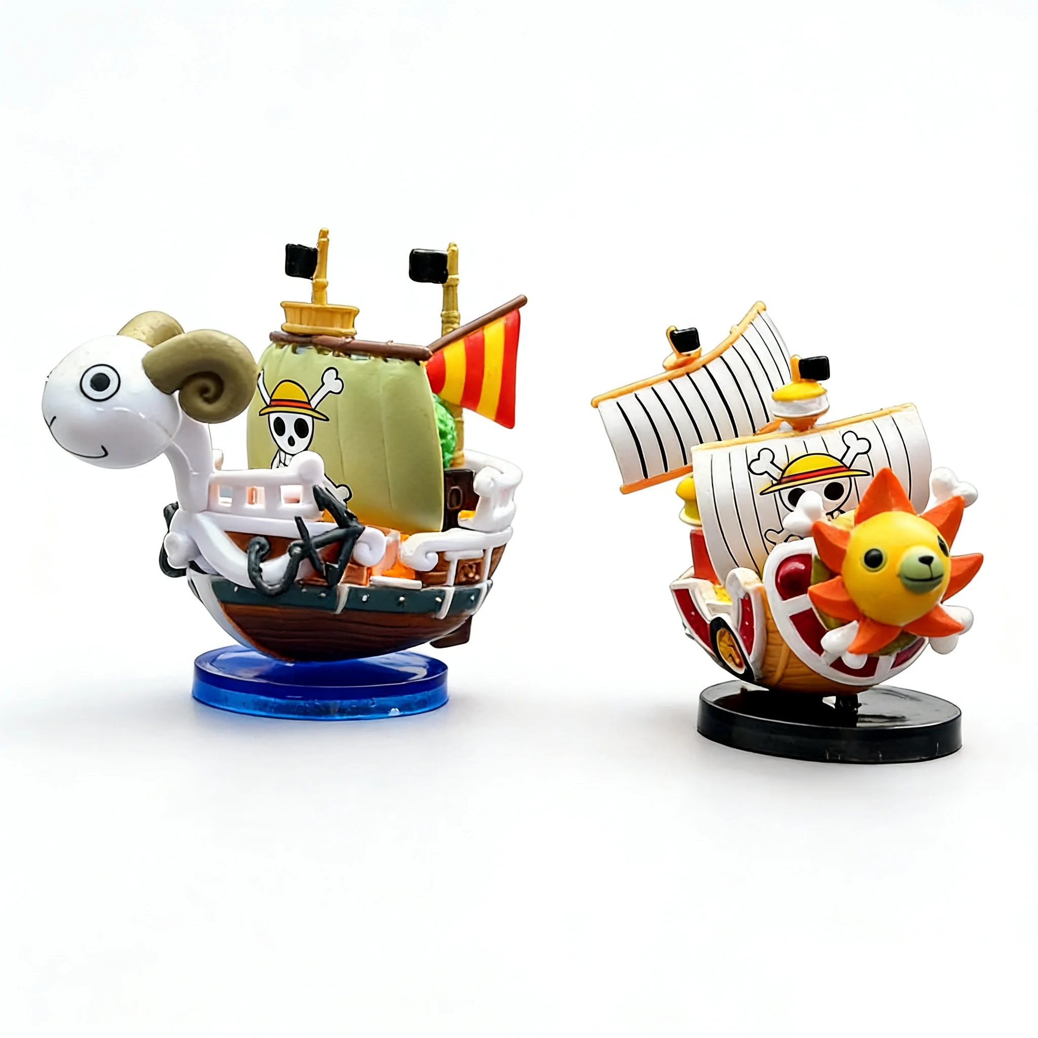 2pcs One Piece Pirate Ships Thousand Sunny Going Merry Sunny Pirate Ship Models Ornaments Ship Model Collectibles Car Decoration
2pcs One Piece Pirate Ships Thousand Sunny Going Merry Sunny Pirate Ship Models Ornaments Ship Model Collectibles Car Decoration