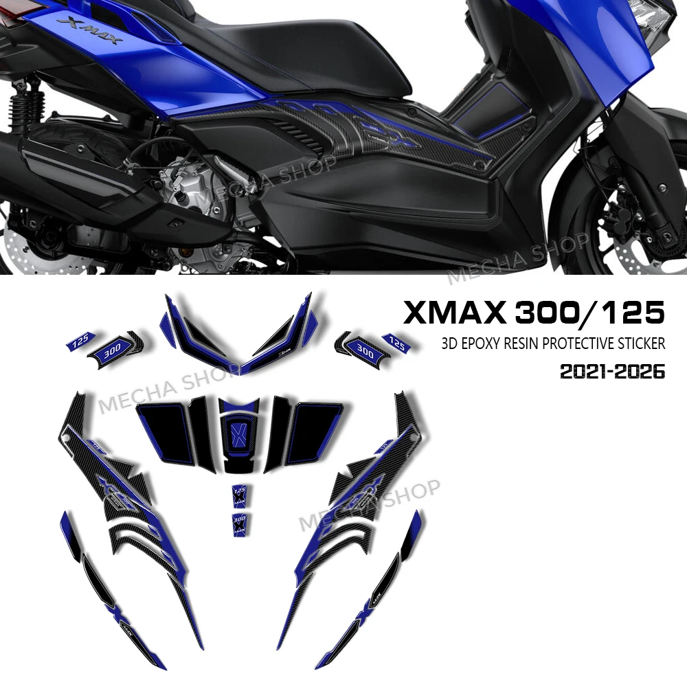 Аксессуары для XMAX300: 3D-наклейки из эпоксидной смолы, защитный комплект для XMAX 300, наклейки X MAX 125 2023 2024 2025 2026
Аксессуары для XMAX300: 3D-наклейки из эпоксидной смолы, защитный комплект для XMAX 300, наклейки X MAX 125 2023 2024 2025 2026
