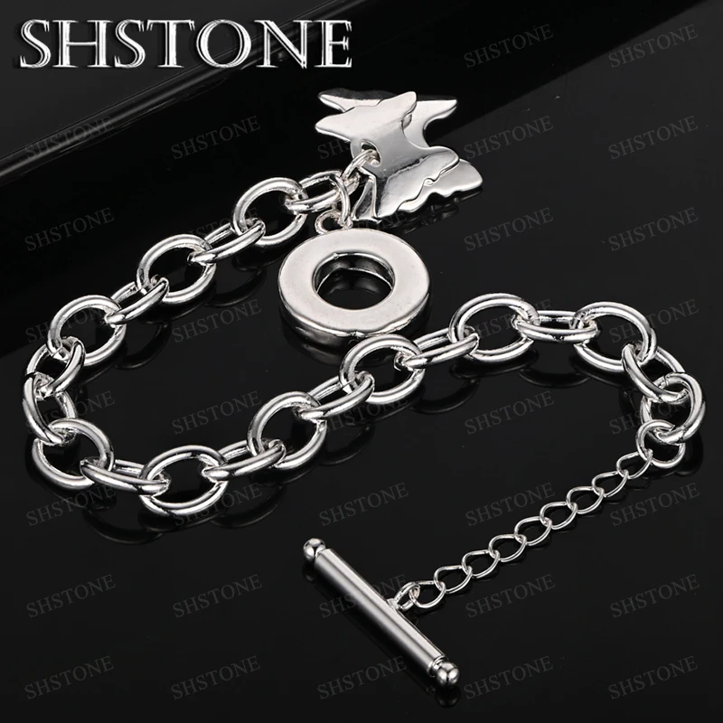 High Quality Fine Jewelry 925 Sterling Silver Bracelet For Men Women Birthday Charm Wedding Party Gift Jewelry Accessories
High Quality Fine Jewelry 925 Sterling Silver Bracelet For Men Women Birthday Charm Wedding Party Gift Jewelry Accessories