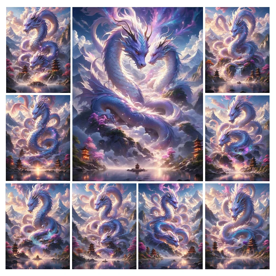 Diy Full Diamond Painting New Collection 2024 Chinese Purple Dragon Rhinestone Embroidery Picture Animals Mosaic Art Wall Decor
Diy Full Diamond Painting New Collection 2024 Chinese Purple Dragon Rhinestone Embroidery Picture Animals Mosaic Art Wall Decor