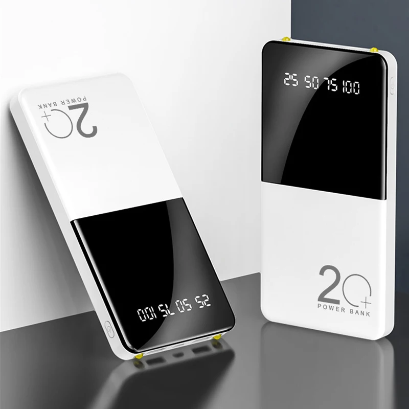 20000mAh Power Bank Dual USB Port Powerbank for iPhone 15 14 Samsung Xiaomi Huawei Portable Charger Station Mobile Phone Battery
20000mAh Power Bank Dual USB Port Powerbank for iPhone 15 14 Samsung Xiaomi Huawei Portable Charger Station Mobile Phone Battery