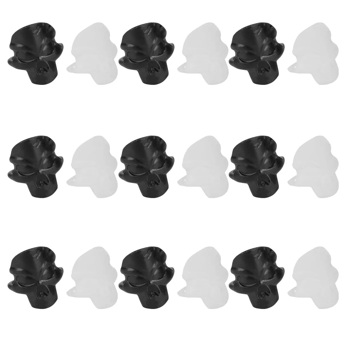 Набор пластиковых колец с черепами для Хэллоуина, прочные, для декора, веселых розыгрышей и вечеринок
Набор пластиковых колец с черепами для Хэллоуина, прочные, для декора, веселых розыгрышей и вечеринок