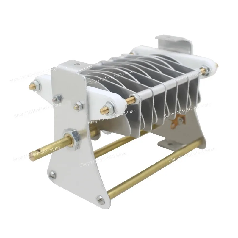 40P Air Dielectric Capacitor - 1.5KW High Current High Frequency Variable Capacitor Electrical Control Module
40P Air Dielectric Capacitor - 1.5KW High Current High Frequency Variable Capacitor Electrical Control Module