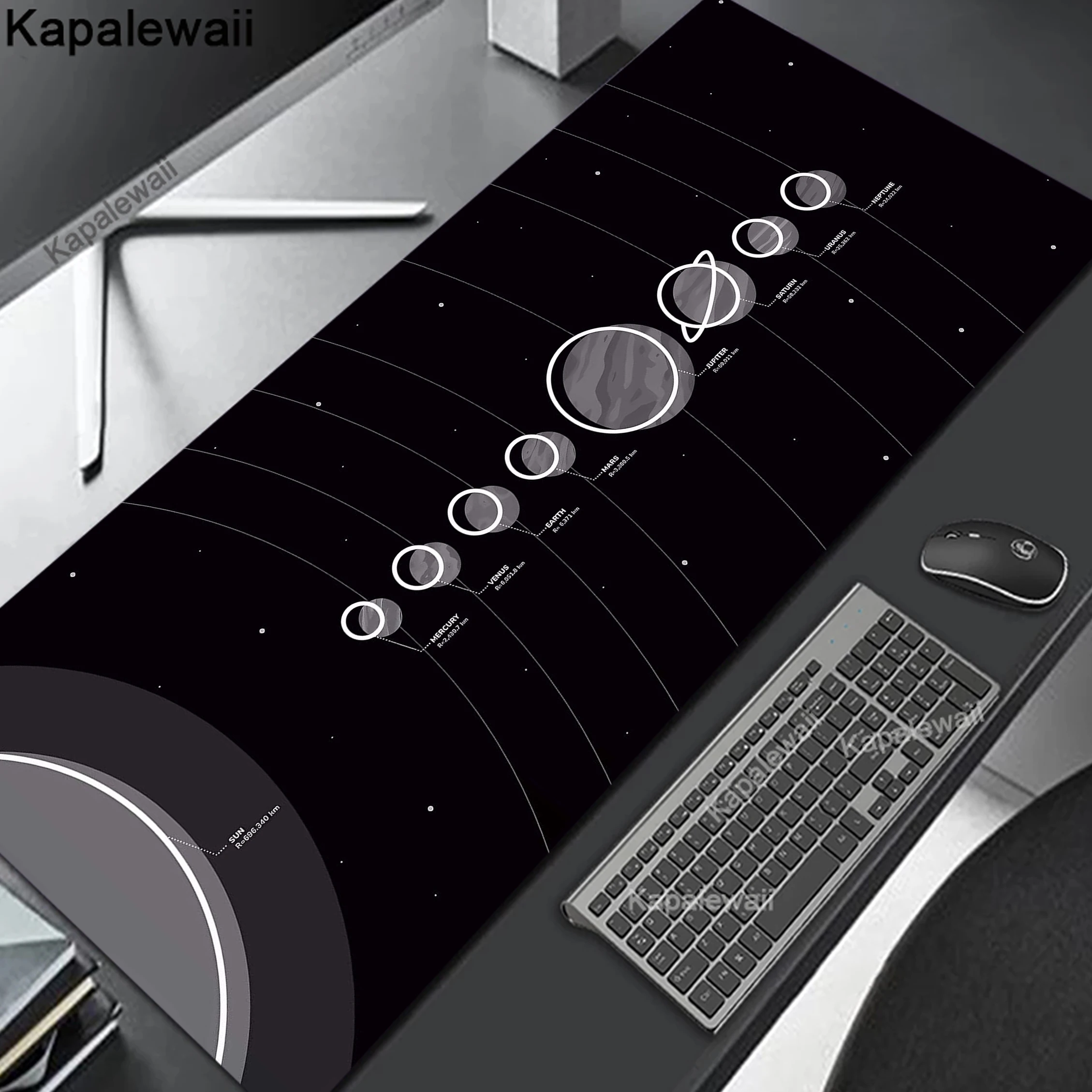 Gaming Mousepad Gamer Mousemat Solar System Natural Rubber Mouse Mat Desk Pad XXL Mouse Pad Keyboard Mat Pc Tapis de Souris
Gaming Mousepad Gamer Mousemat Solar System Natural Rubber Mouse Mat Desk Pad XXL Mouse Pad Keyboard Mat Pc Tapis de Souris