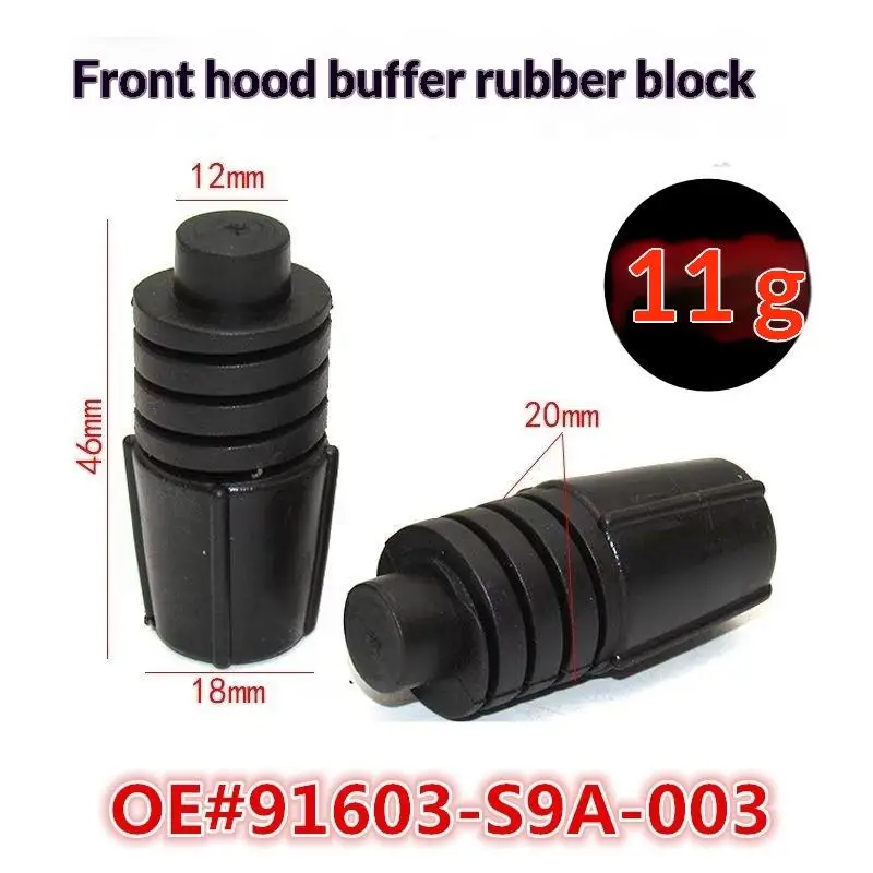 【MO】1PCS Car Front Hood Panel Switch Shock Absorption Buffer Rubber Pad Rubber Pier 91603-S9A-003 For Accord
【MO】1PCS Car Front Hood Panel Switch Shock Absorption Buffer Rubber Pad Rubber Pier 91603-S9A-003 For Accord