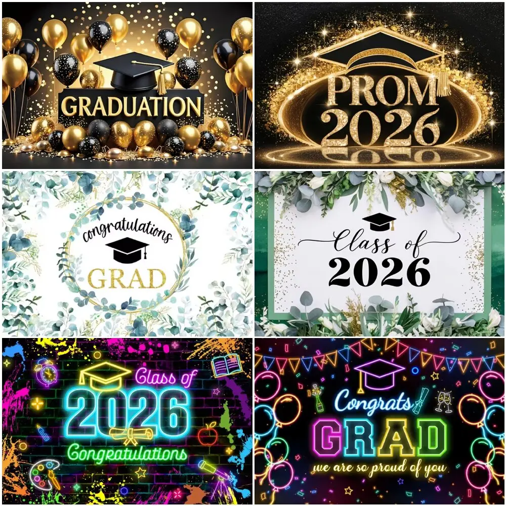Class of 2026 Graduation Backdrop Green Grass Leaves Congrats Background Decoration Neon Graduation Photo Props for Senior Gifts
Class of 2026 Graduation Backdrop Green Grass Leaves Congrats Background Decoration Neon Graduation Photo Props for Senior Gifts