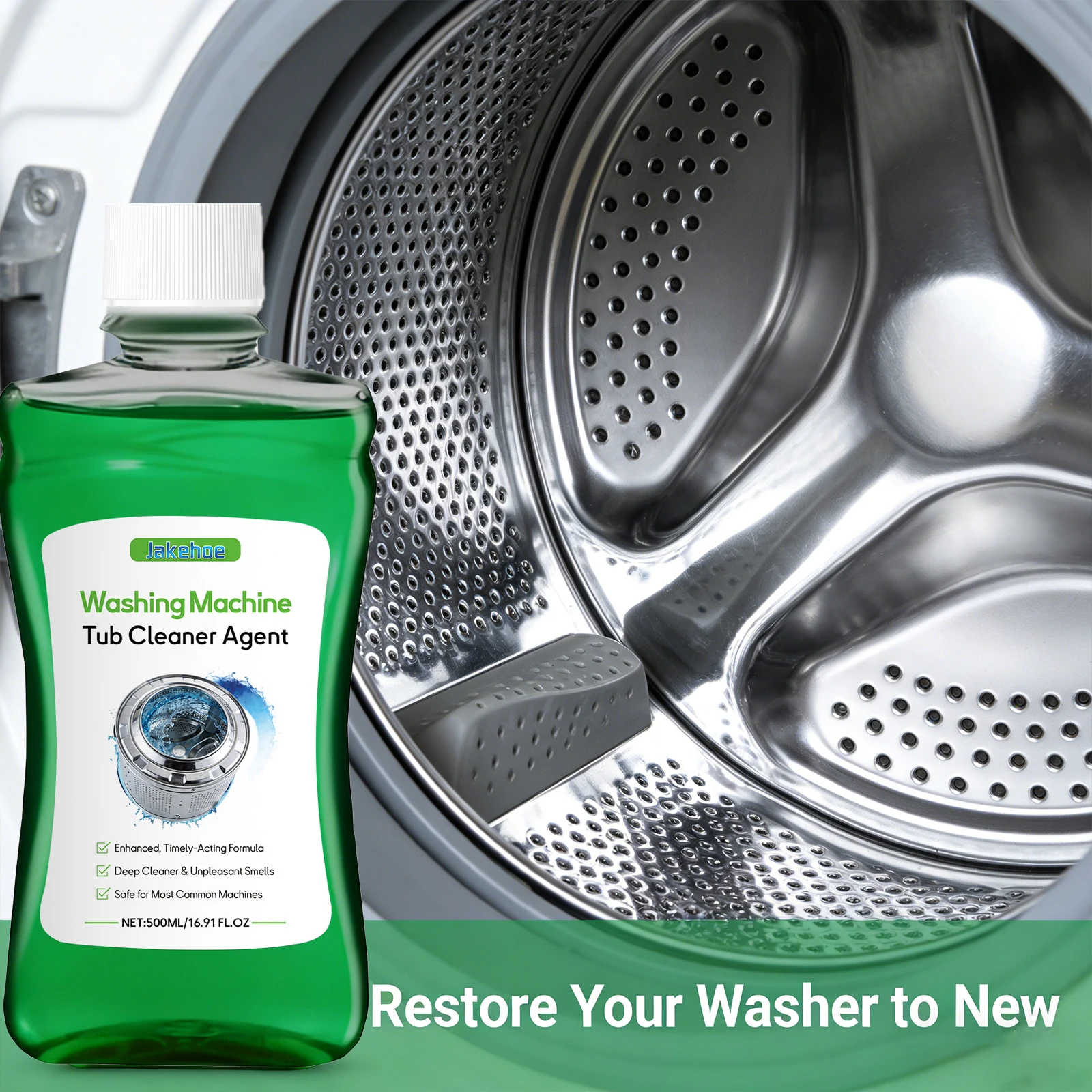 Washing Machine Sink Cleaner Remove Mold Spots Reduce Bacterial Growth Eliminate Odors Refreshing Suitable for Multiple Models
Washing Machine Sink Cleaner Remove Mold Spots Reduce Bacterial Growth Eliminate Odors Refreshing Suitable for Multiple Models
