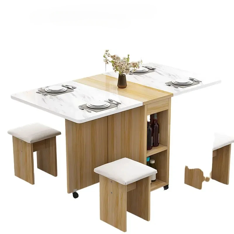 Modern Folding Dining Table Small Household Apartment Multi Functional Simple Rectangular Muebles Furniture
Modern Folding Dining Table Small Household Apartment Multi Functional Simple Rectangular Muebles Furniture