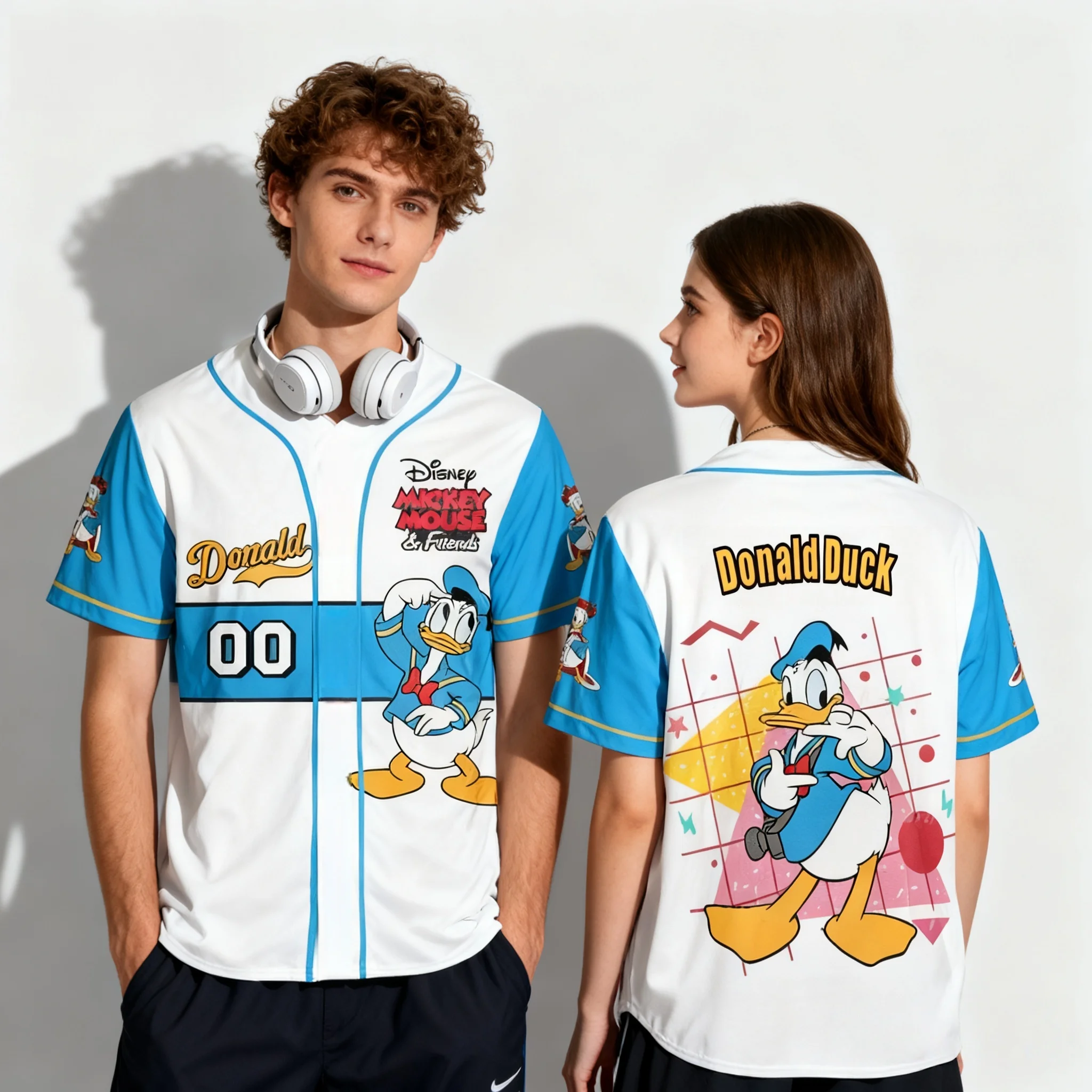 Summer Animated Movie Disney Series Princess Mickey Mouse Baseball Jersey Oversized Adult and Children's Parent-child Outfit
Summer Animated Movie Disney Series Princess Mickey Mouse Baseball Jersey Oversized Adult and Children's Parent-child Outfit