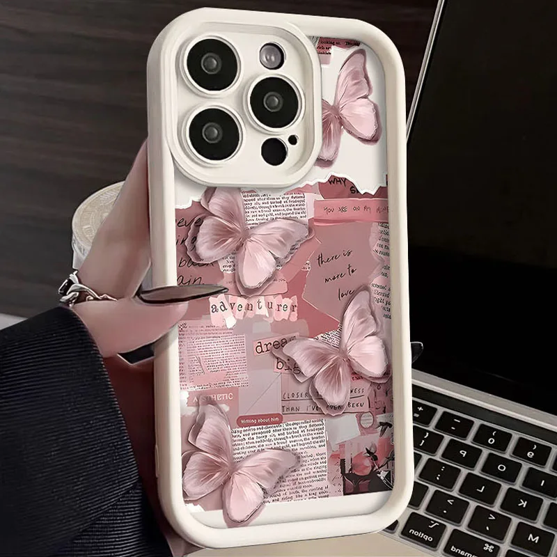 INS Butterfly Silicone Phone Case is suitable for iPhone 16 15 14 13 12 11 pro/max/plus anti-shock back cover anti-fingerprint
INS Butterfly Silicone Phone Case is suitable for iPhone 16 15 14 13 12 11 pro/max/plus anti-shock back cover anti-fingerprint