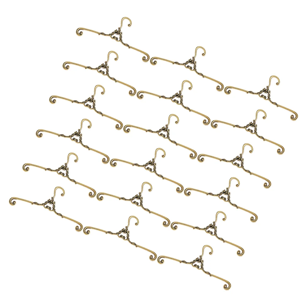 30 Pcs Mini Hangers for Clothes Display Rack Metal Garment Versatile Use Ideal Dollhouses Crafts Compact Design Stable
30 Pcs Mini Hangers for Clothes Display Rack Metal Garment Versatile Use Ideal Dollhouses Crafts Compact Design Stable