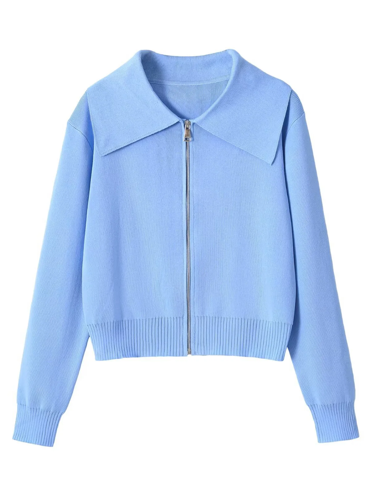 Dave&Di New Cross Border European And American Foreign Trade Long Sleeve Collar Threaded Zipper Knitted Jacket
Dave&Di New Cross Border European And American Foreign Trade Long Sleeve Collar Threaded Zipper Knitted Jacket