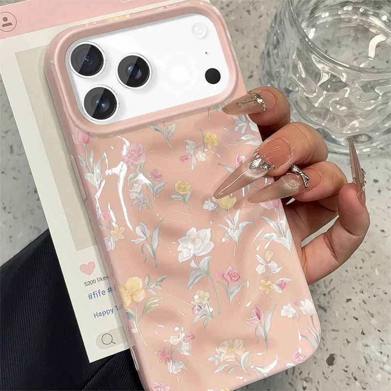 Fresh Flower Pattern Soft Phone Case For iPhone 17 16 15 14 13 12 11 17 Pro Max XS XR X 8 7 Plus 17Air Shockproof Silicone Cover
Fresh Flower Pattern Soft Phone Case For iPhone 17 16 15 14 13 12 11 17 Pro Max XS XR X 8 7 Plus 17Air Shockproof Silicone Cover