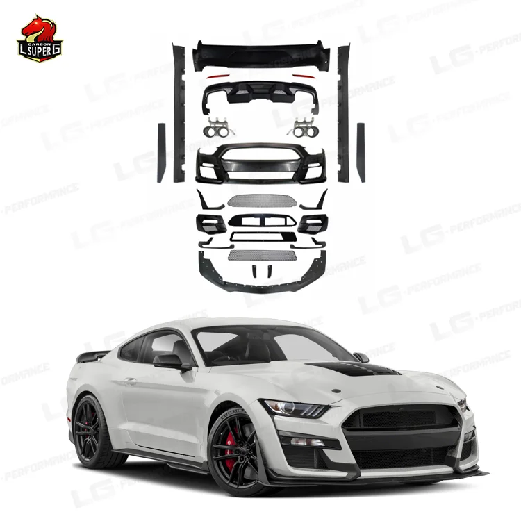 Body Kit for Mustang 2015-2017 Upgrade to GT500 Front Bumper Rear Bumper Side Skirts Bodykit
Body Kit for Mustang 2015-2017 Upgrade to GT500 Front Bumper Rear Bumper Side Skirts Bodykit