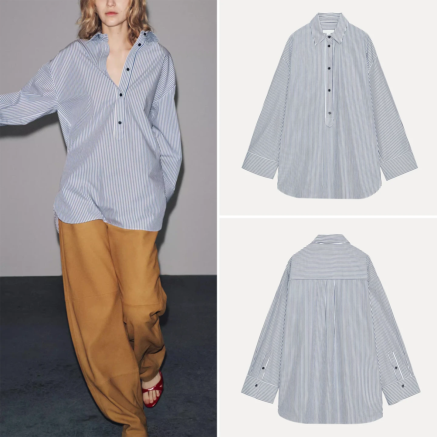 Z Women's Faion Personali Match All Stripe Silk irt 2025 New Sle Autumn Long Sve European Sle Regular Fit
Z Women's Faion Personali Match All Stripe Silk irt 2025 New Sle Autumn Long Sve European Sle Regular Fit
