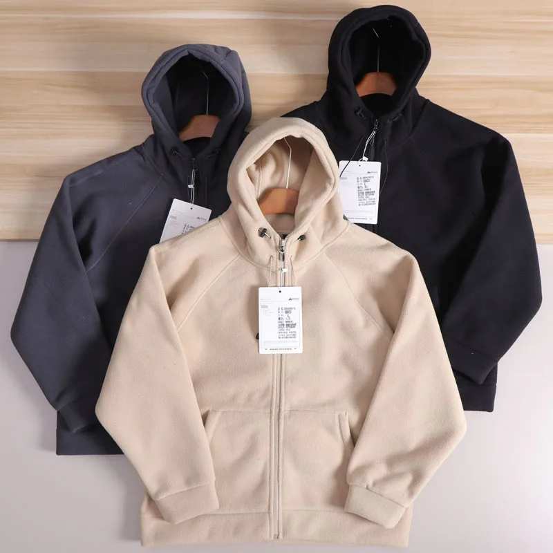 Men's Casual Double-sided Fce Hooded Open Cardigan Sweatirt Windproof Heat-retaining Heavyweight Loose Fit Jaet
Men's Casual Double-sided Fce Hooded Open Cardigan Sweatirt Windproof Heat-retaining Heavyweight Loose Fit Jaet