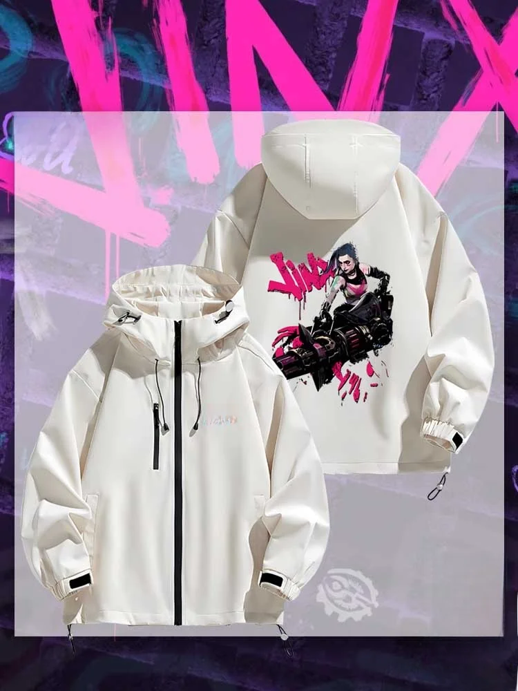 Double Ci Battle Jinke V Wei Hero LOL Alliance Jaet Autumn Winter Outerwear Men's Couple Clothes Trendy Waterproof
Double Ci Battle Jinke V Wei Hero LOL Alliance Jaet Autumn Winter Outerwear Men's Couple Clothes Trendy Waterproof