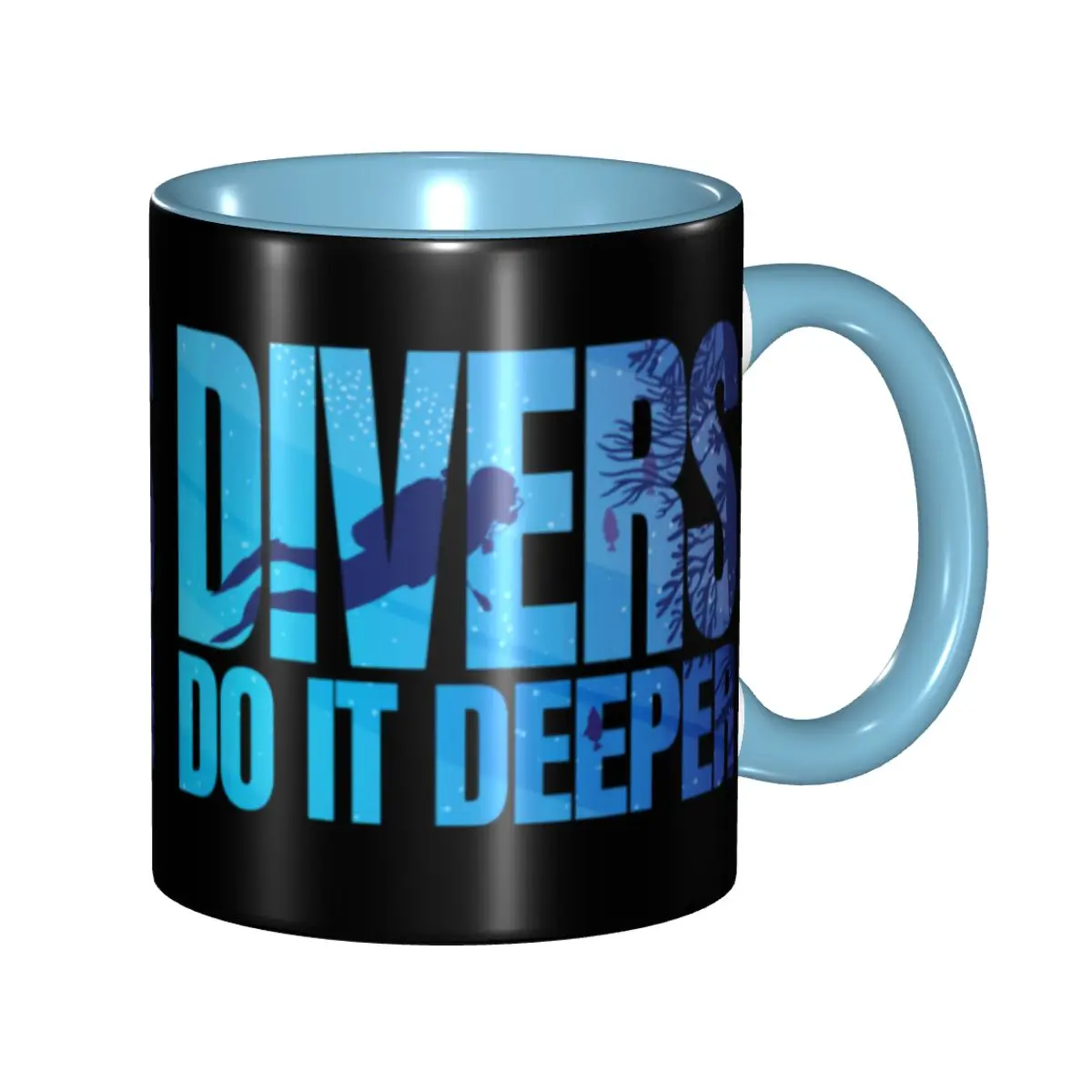 Customized Dive Diver Scuba Diving Mugs DIY Divers Do It Deeper Ceramic Milk Tea Coffee Cups
Customized Dive Diver Scuba Diving Mugs DIY Divers Do It Deeper Ceramic Milk Tea Coffee Cups