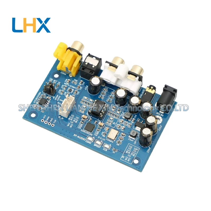 ES9039Q2M I2S DSD Fiber Coaxial Input Decoding Board DAC DSD512
ES9039Q2M I2S DSD Fiber Coaxial Input Decoding Board DAC DSD512