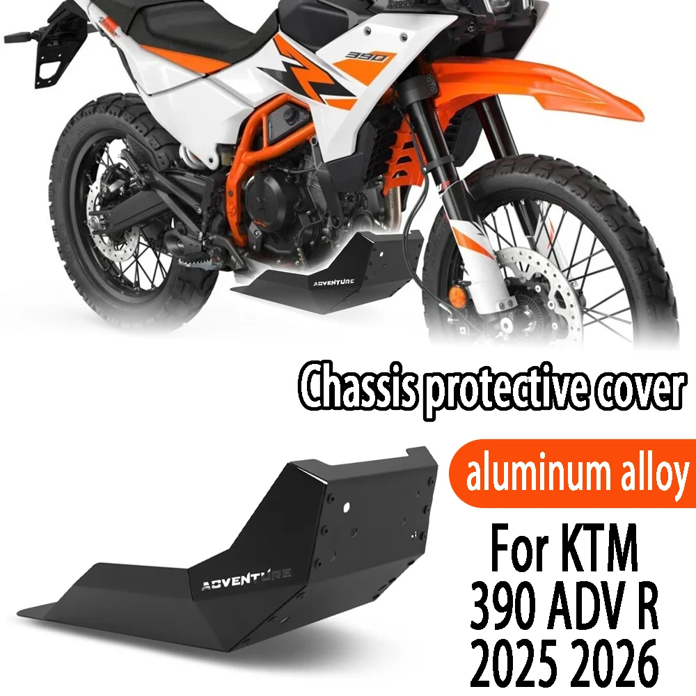 For KTM 390 ADV R 2025 390 ADVENTURE R 2025 2026 Motorcycle Skid Plate Bash Frame Guard Engine Cover Protection Accessories