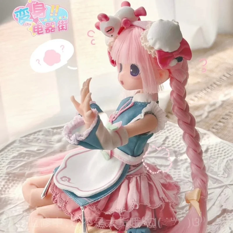 100% натуральная трансформация, электрическая уличная Bjd, слепая коробка, 1/6, подвижная кукла Mjd, модная игрушка, фигурка, фигурка, подарок для девочки
100% натуральная трансформация, электрическая уличная Bjd, слепая коробка, 1/6, подвижная кукла Mjd, модная игрушка, фигурка, фигурка, подарок для девочки