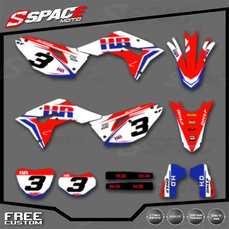 SPACE Custom Motorcycle Graphics Background Decal for HONDA CRF 2018-2021 CRF250RX 2017-2020CRF450RX Decals Stickers Kits 07
SPACE Custom Motorcycle Graphics Background Decal for HONDA CRF 2018-2021 CRF250RX 2017-2020CRF450RX Decals Stickers Kits 07