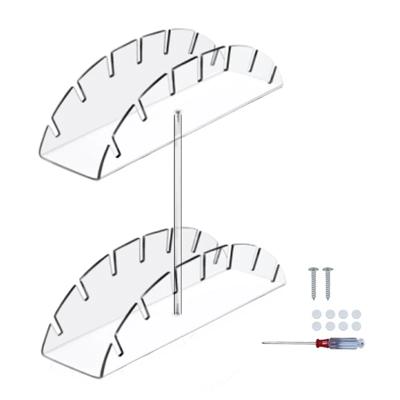 Hat Organizer For Baseball Hats Two-Layer Acrylic Baseball Hat Display Organizer Hat Rack Display Organizer For Home-ABSW
Hat Organizer For Baseball Hats Two-Layer Acrylic Baseball Hat Display Organizer Hat Rack Display Organizer For Home-ABSW