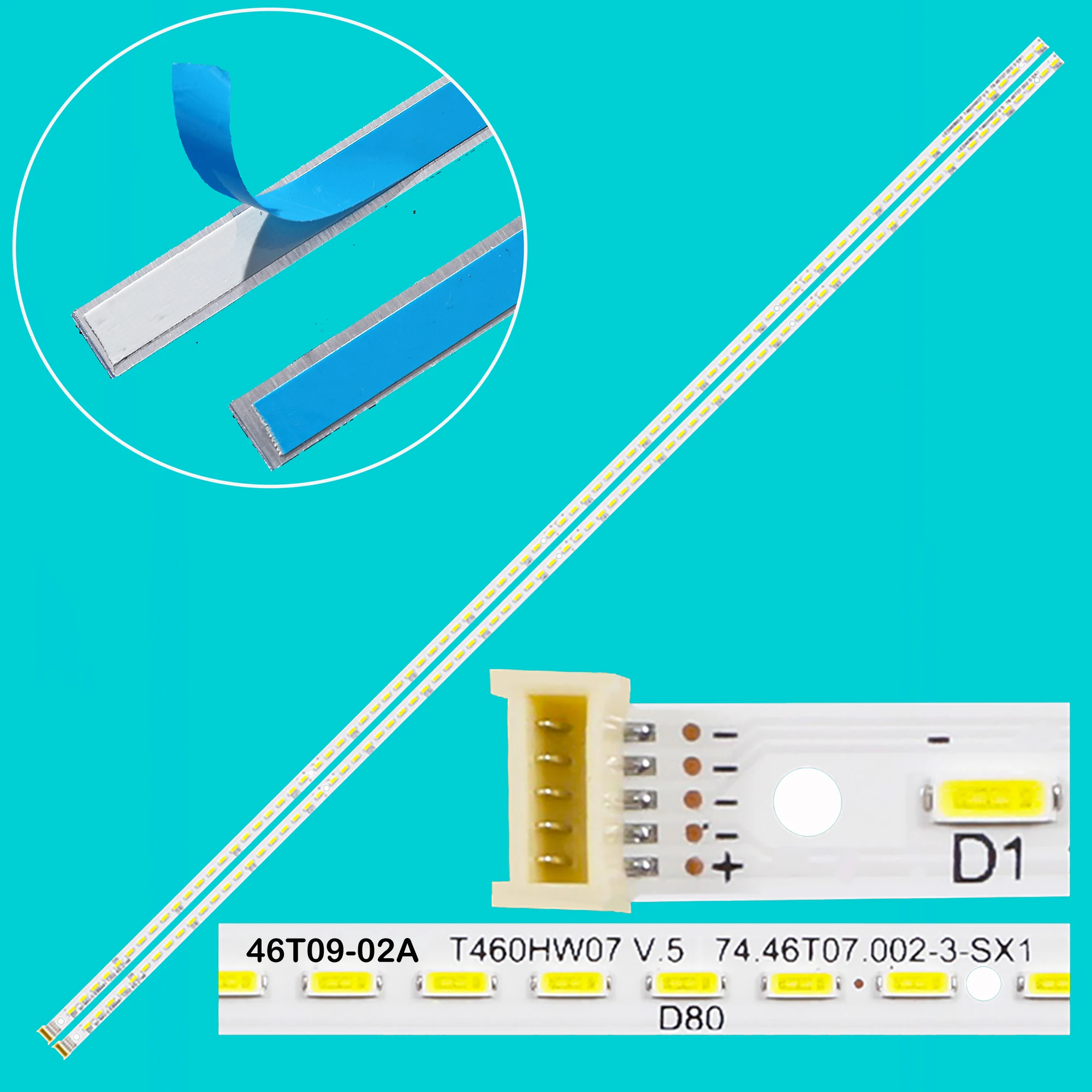 Светодиодная лента для 46PFL630 LED-46V600 46HFL6880 46T09-02A 3DTV 468601 LE46A500P LE46M300P 46PFL3800/T3 46PFL5300/T3 46PFL630/T3
Светодиодная лента для 46PFL630 LED-46V600 46HFL6880 46T09-02A 3DTV 468601 LE46A500P LE46M300P 46PFL3800/T3 46PFL5300/T3 46PFL630/T3