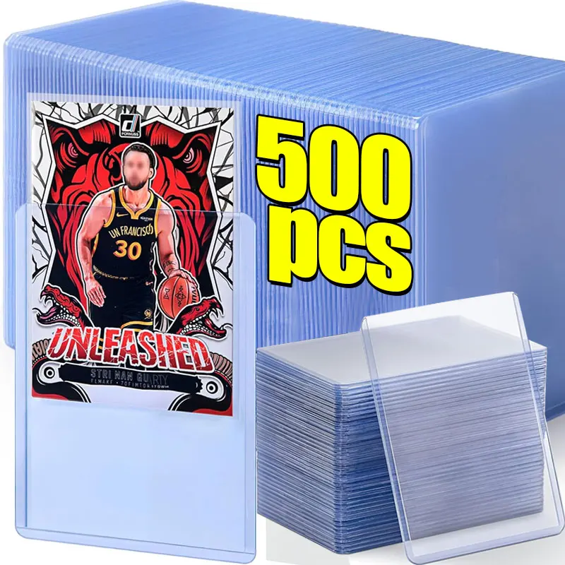 500 шт., жесткие пластиковые рукава для игровых коллекционных карточек, карман для дисплея альбома, 35PT, прозрачная защитная папка для карт, держатель для переплета
500 шт., жесткие пластиковые рукава для игровых коллекционных карточек, карман для дисплея альбома, 35PT, прозрачная защитная папка для карт, держатель для переплета