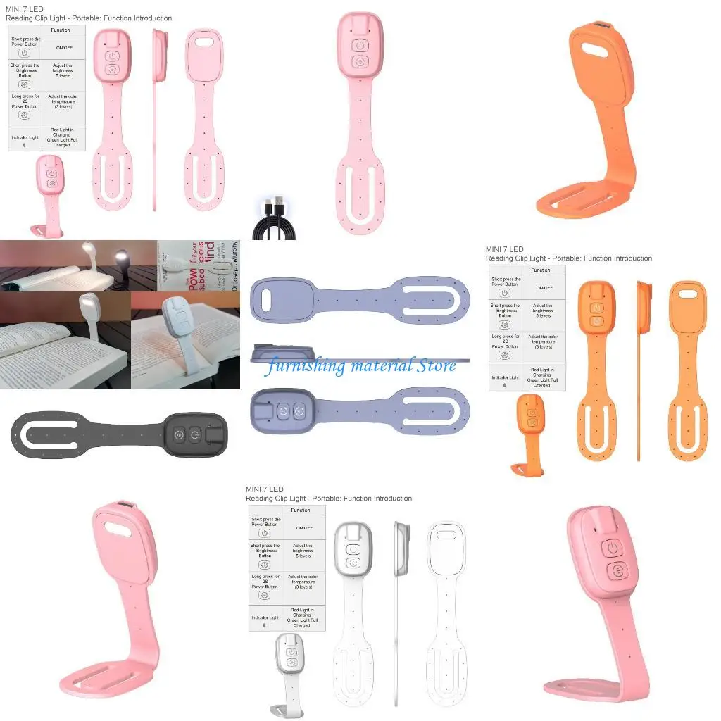 Y5GD Eye Caring LED Reading Clip Light with Adjustable Color Temperature Table Lamp
Y5GD Eye Caring LED Reading Clip Light with Adjustable Color Temperature Table Lamp