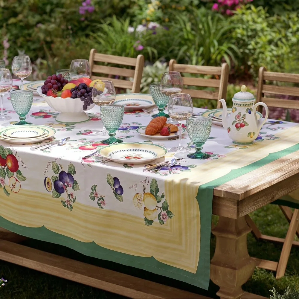 Elrene Home Fashions French Garden Cotton Fabric, 68"x96" (Tablecloth), Multi ,Cotton,Table Cloth
Elrene Home Fashions French Garden Cotton Fabric, 68"x96" (Tablecloth), Multi ,Cotton,Table Cloth