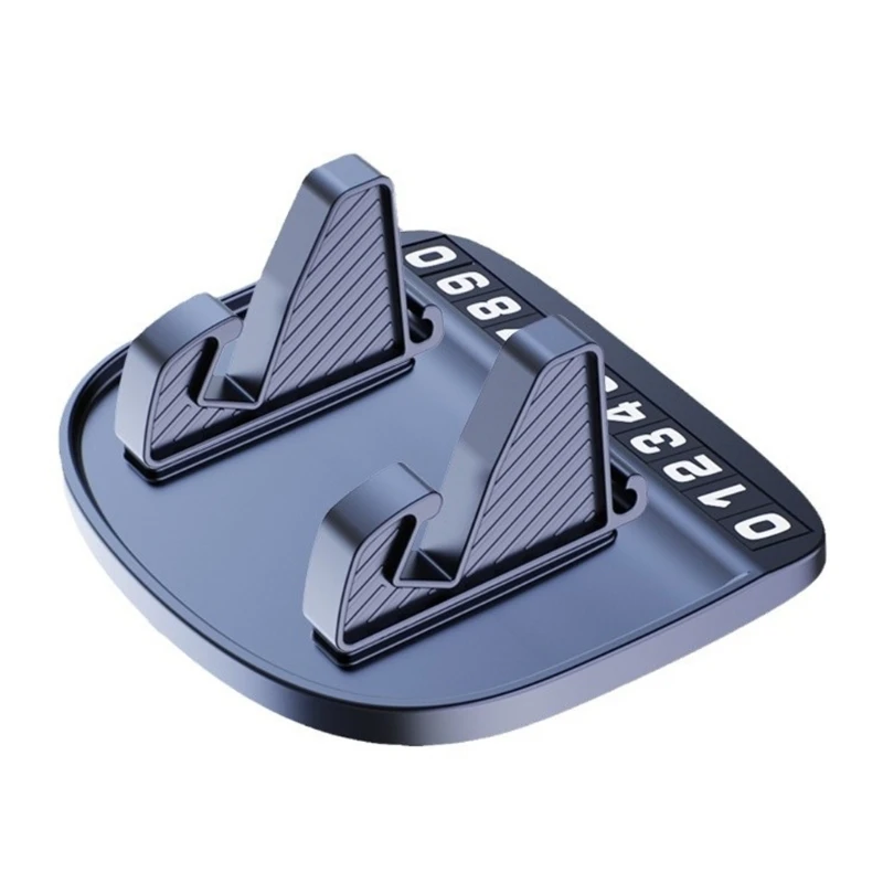 Универсальный противоскользящий автомобильный держатель для телефона на приборной панели, вращающаяся на 360 градусов подставка для мобильного телефона, кронштейн с номерным знаком парковки/без
Универсальный противоскользящий автомобильный держатель для телефона на приборной панели, вращающаяся на 360 градусов подставка для мобильного телефона, кронштейн с номерным знаком парковки/без