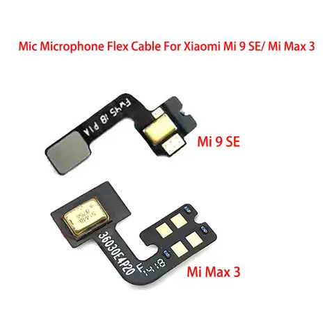Originale per Xiaomi Mi 9 SE 9SE Mi Max 3 microfono MIC connettore Flex Cable Parts