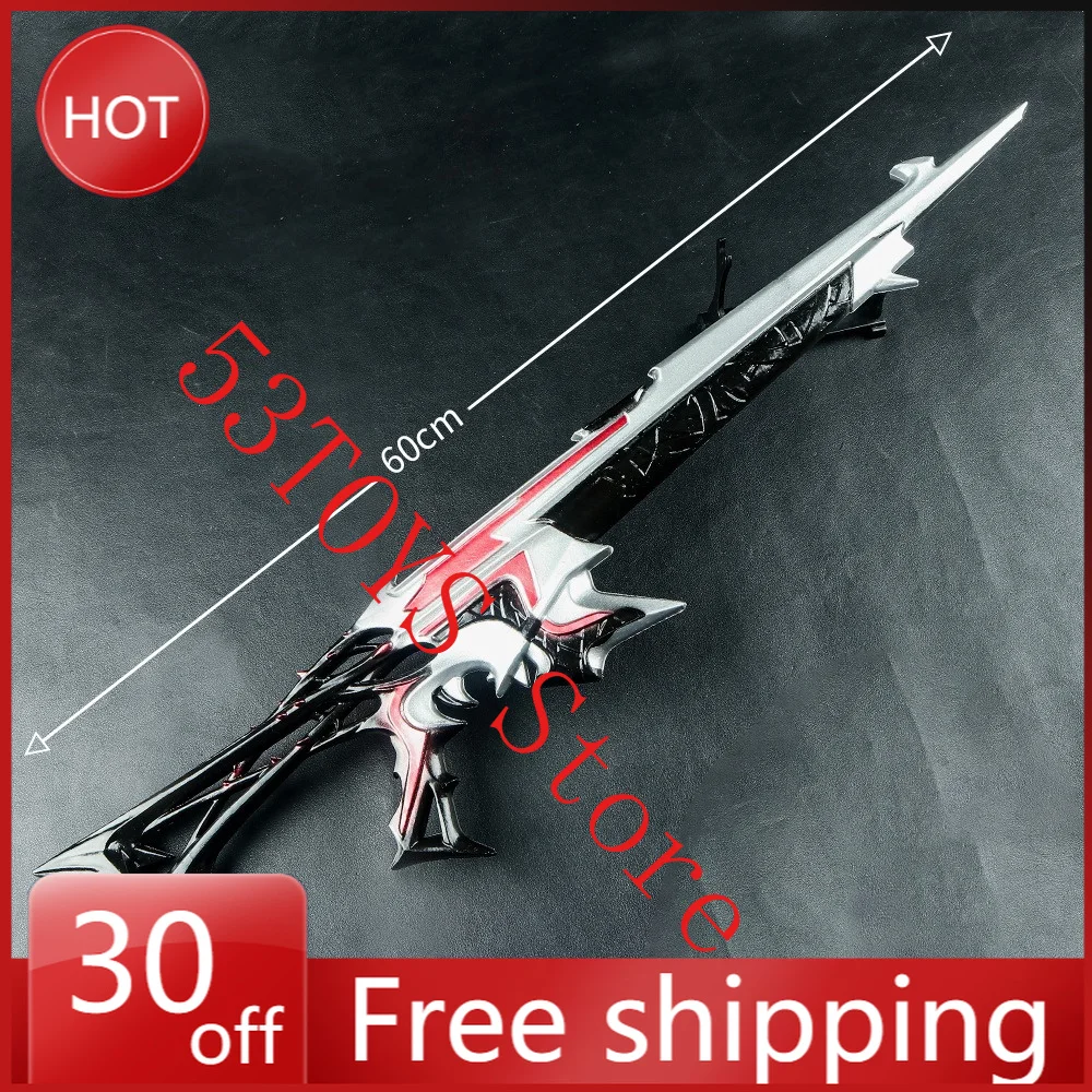 60cm VALORANT Game BLACKTHORN Vandal Cospaly PU Model Props Desktop Ornaments Room Decoration Collection Holiday Gifts Toys
60cm VALORANT Game BLACKTHORN Vandal Cospaly PU Model Props Desktop Ornaments Room Decoration Collection Holiday Gifts Toys