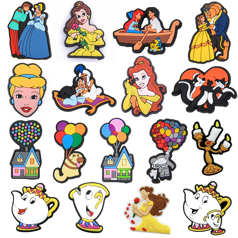 Flying House Shoes Charms Beauty and the Beast Cartoon Shoe Charms Accessories Buckle Fit Clogs Decorations Sandals kids Gift
Flying House Shoes Charms Beauty and the Beast Cartoon Shoe Charms Accessories Buckle Fit Clogs Decorations Sandals kids Gift
