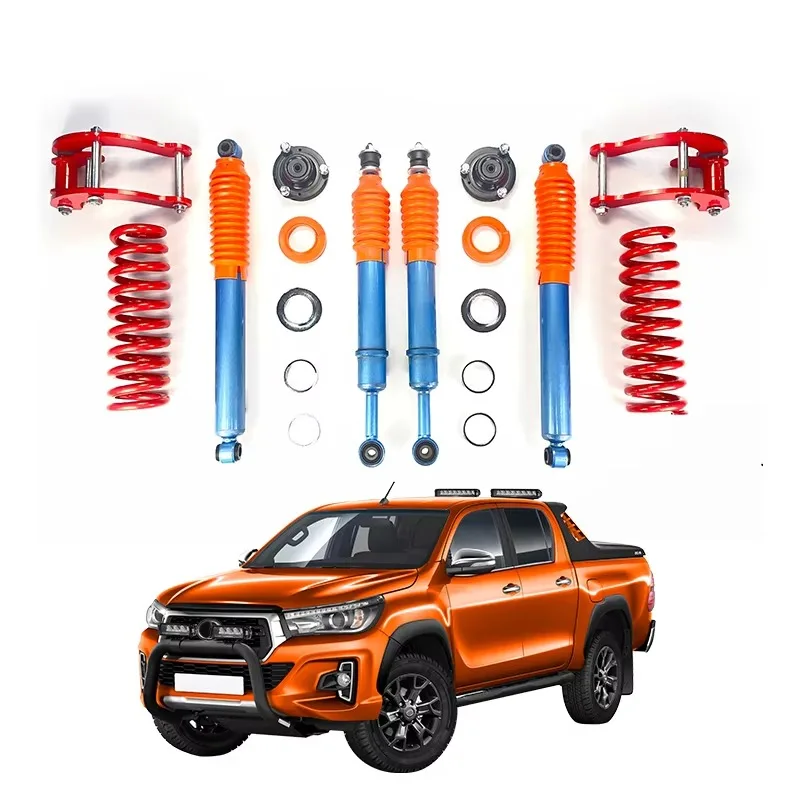 Maictop Adjustable Off-road 4X4 Shock Absorber Suspension Full Kits Coilover 2 3 4 6 Inches Lift Kit for Toyota Hilux Vigo Vigo
Maictop Adjustable Off-road 4X4 Shock Absorber Suspension Full Kits Coilover 2 3 4 6 Inches Lift Kit for Toyota Hilux Vigo Vigo