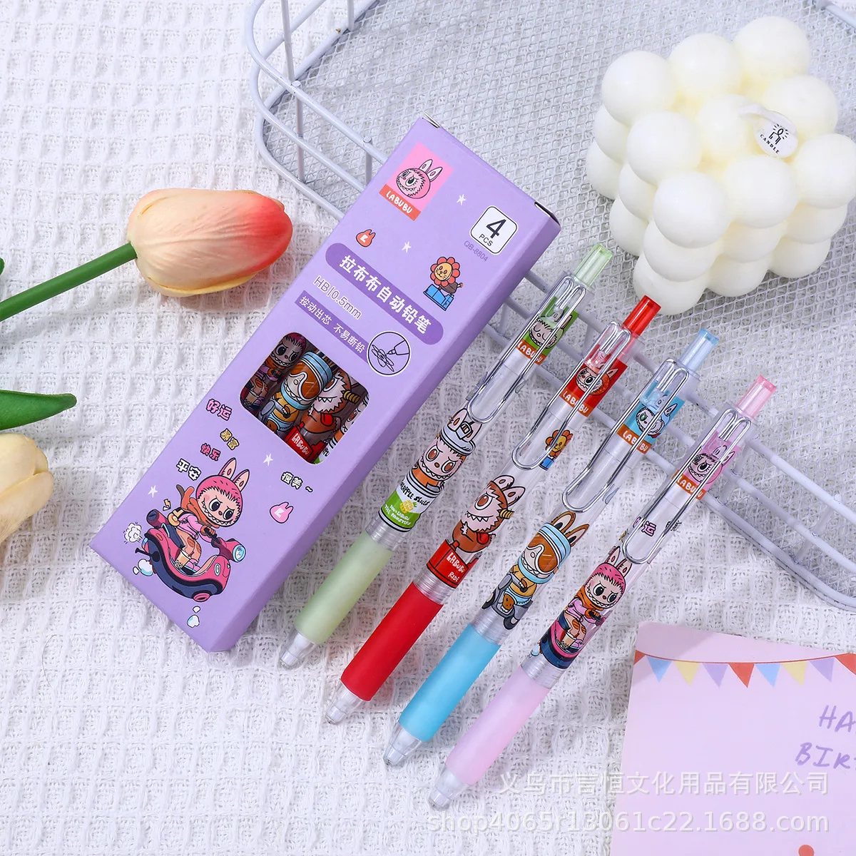 4pcs Labubu Automatic Pencils Cartoon Non Refill High Value Activity Pencil Small Dinosaur Sharpening Free Push Pencil Girl Gift
4pcs Labubu Automatic Pencils Cartoon Non Refill High Value Activity Pencil Small Dinosaur Sharpening Free Push Pencil Girl Gift