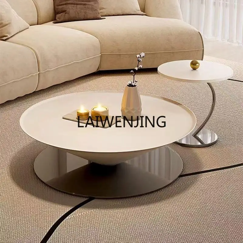MJY light luxury living room round small apartment minimalist designer round coffee table simple
MJY light luxury living room round small apartment minimalist designer round coffee table simple