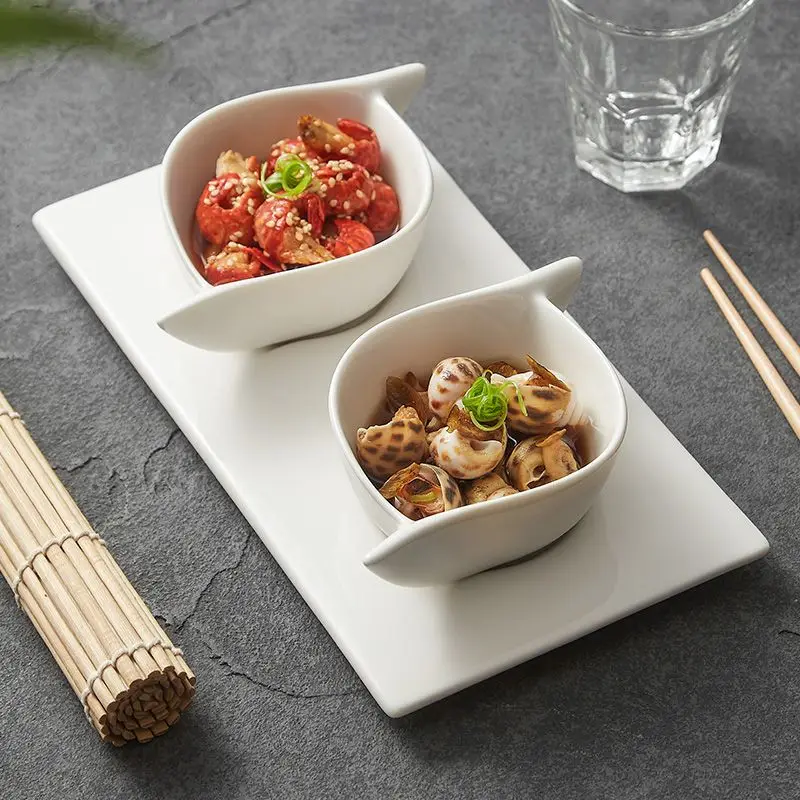 Керамическая десертная тарелка, блюдо для закусок, блюдо для соуса, базовый набор с двойными ушками
Керамическая десертная тарелка, блюдо для закусок, блюдо для соуса, базовый набор с двойными ушками