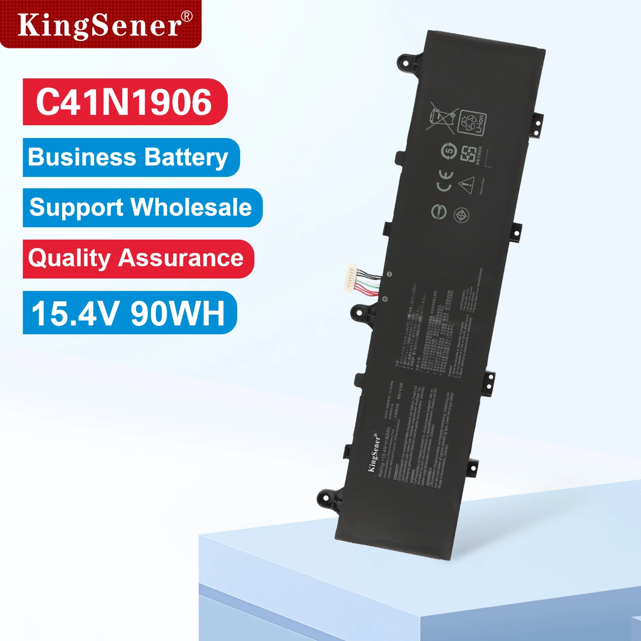 KingSener c41na6 c41na6-1 Аккумулятор для ноутбука ASUS GX550LWS GX550LXS FA506QR FA506QM FA706IH FA706QR FX506HC FX506HM FX706H
KingSener c41na6 c41na6-1 Аккумулятор для ноутбука ASUS GX550LWS GX550LXS FA506QR FA506QM FA706IH FA706QR FX506HC FX506HM FX706H