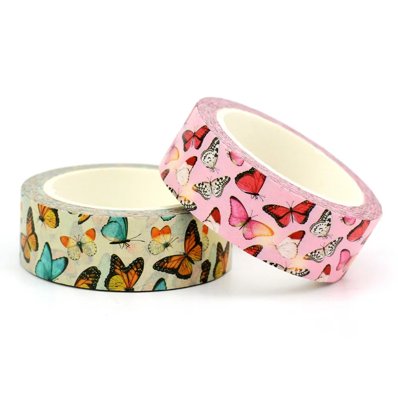 Bulk NEW 10pc/Lot Decor Colorful Pink Blue Butterflies Washi Tapes Set for Scrapbooking Planner Masking Tape Kawaii Stationery
Bulk NEW 10pc/Lot Decor Colorful Pink Blue Butterflies Washi Tapes Set for Scrapbooking Planner Masking Tape Kawaii Stationery